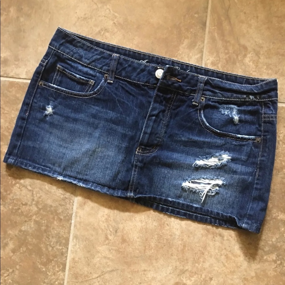 💥SOLD💥 AEO denim skirt